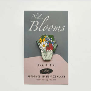 NZ Blooms Enamel Pin