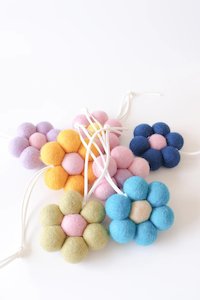 Products: Wild Daisy - Hanging Felt Flower Air Freshner