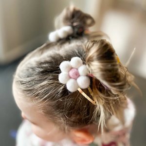 Wild Daisy - Felt Hair Clips