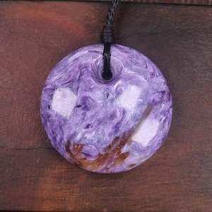 Pendants: Charoite Medium Porowhita Pendant (BP711)