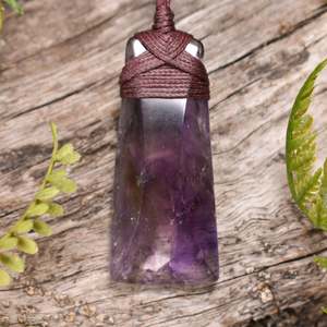 Amethyst Small Toki Pendant (BT757)