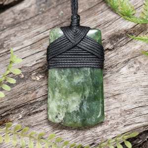 NZ Greenstone Small Toki Pendant (CB463) Hapopo Pounamu