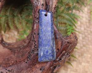Lapis Lazuli Medium Toki Pendant (AX549)