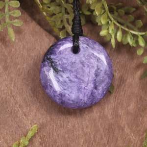 Charoite Small Porowhita Pendant (CB112)