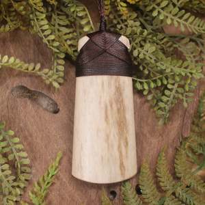 NZ Whale Bone Large Toki Pendant (CC393) NZ SALE ONLY