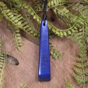 Lapis Lazuli Medium Toki Pendant (CA973)