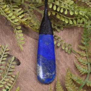 Lapis Lazuli Medium Roimata Pendant (CB937)