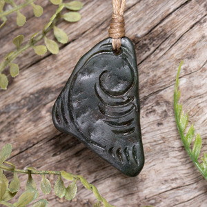 NZ Serpentine XSmall Freeform Pendant (BT856)