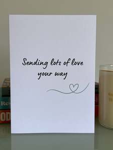Sending lots of love