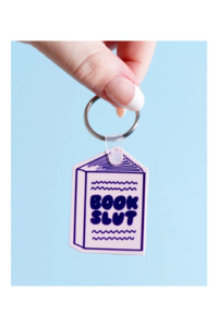 Accessories: Book Slut | PVC Keychain