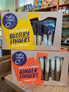 Pantry: Choc Dipped Cookie Fingers
