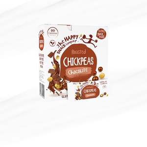Healthy Snacks: Happy Snack - Chickpeas Dairy Free Chocolate - 100g