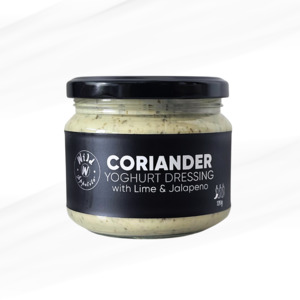 Wild Appetite: LIMITED EDITION Wild Appetite Coriander Yoghurt Dressing with Lime & Jalapeno - 320g