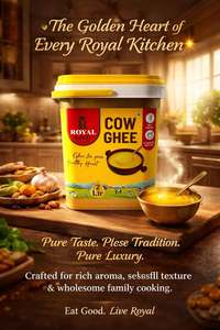 Royal gold cow ghee 2ltr – The Grocery Hub