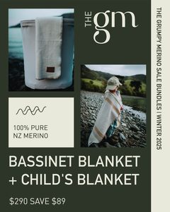 Products: Merino Bassinet & Child’s Blanket Bundle – The Grumpy Merino