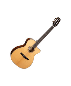 Cort Gold-OC8 Nylon All Solid Electro-Classical Guitar w/ Gig Bag