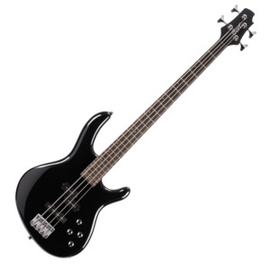 Cort Action Plus Active 4 String Bass w/ Gig Bag – Black