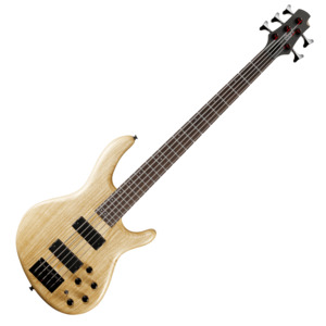 Cort Action DLX V AS 5 String Bass – Open Pore Natural