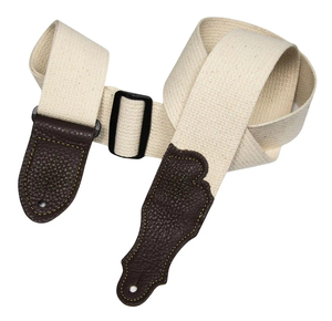 Products: Franklin – 2″ Natural Cotton / Chocolate End Tab