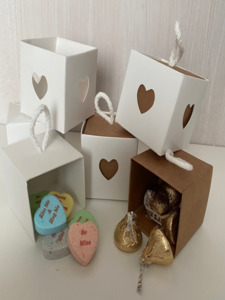 Wedding Favours: Wedding Table Favours - Heart Box