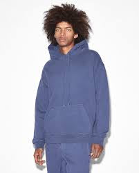 Mens Outerwear: 4x4 Biggie Hoodie | Deep Blue