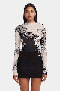 Hansen Gretel: HANSEN & GRETEL Edye Top | Night Garden