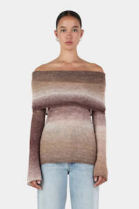 HANSEN & GRETEL Naziree Knit Top | Mocha Marle