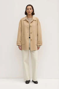 ASSEMBLY LABEL Pierra Wool Coat | Fawn