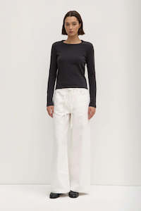 ASSEMBLY LABEL Lyla Long Sleeve | Washed Black