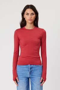 Sale: REMAIN Alba Long Sleeve | Brick