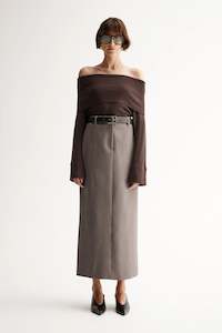 ELKA COLLECTIVE Alexa Knit | Chocolate