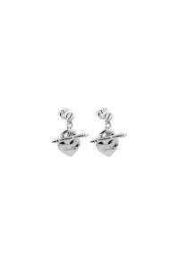 STOLEN GIRLFRIENDS CLUB Love Locket Fob Earrings | Sterling Silver