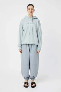 CAMILLA AND MARC Grayson Logo Hoodie | Misty Blue