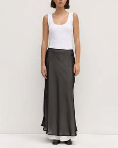 Sale: ASSEMBLY LABEL Alex Layered Maxi Skirt | Black
