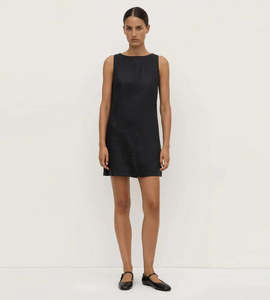 ASSEMBLY LABEL Nadine Linen Dress | Black