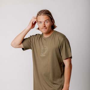Men S Tops Shirts: ALARF Love Handles Tee | Green