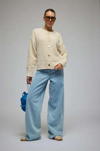 ARAMINTA JAMES Aime Cardigan | Milk