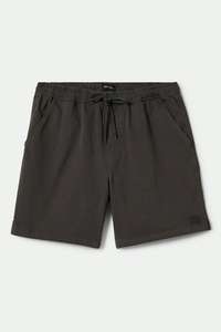 Men S Bottoms: BRIXTON Everyday Vintage Wash Short | Washed Black