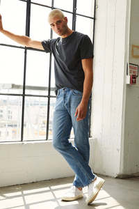 Men S Bottoms: NEUW Ray Straight Tempo | Authentic Indigo