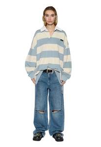 Women S Pants Denim: KSUBI Low Rider Texas Blue Studded