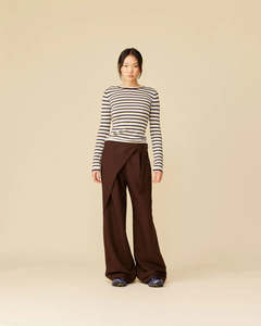 RUBY Sasha Wrap Pant | Chocolate