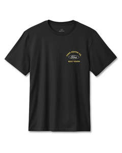 BRIXTON Ford Built Tough S/S Standard T-Shirt | Burnt Rubber