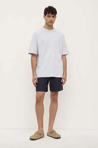 ASSEMBLY LABEL Tide Linen Short | True Navy