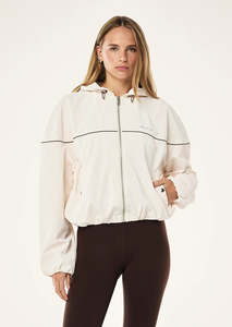P.E NATION Vertex Jacket | Whisper White