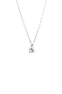 STOLEN GIRLFRIENDS CLUB S-logo Tag Necklace | Silver