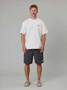 J.A.F Heavy Shore Tee | Silver Marle