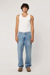 Men S Bottoms: ROLLA'S Ezy Riviera | Mid Vintage Blue