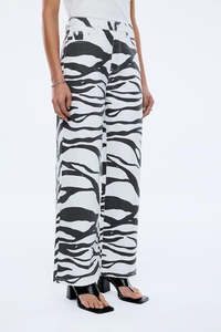 Women S Pants Denim: ENA PELLY Lindy Relaxed Jean | Zebra