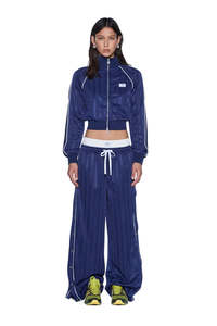 Womens Ksubi: KSUBI Cropped Traktop | Navy