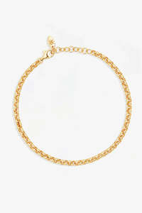 Accessories 1: BY CHARLOTTE Belcher Chain Bracelet | Gold